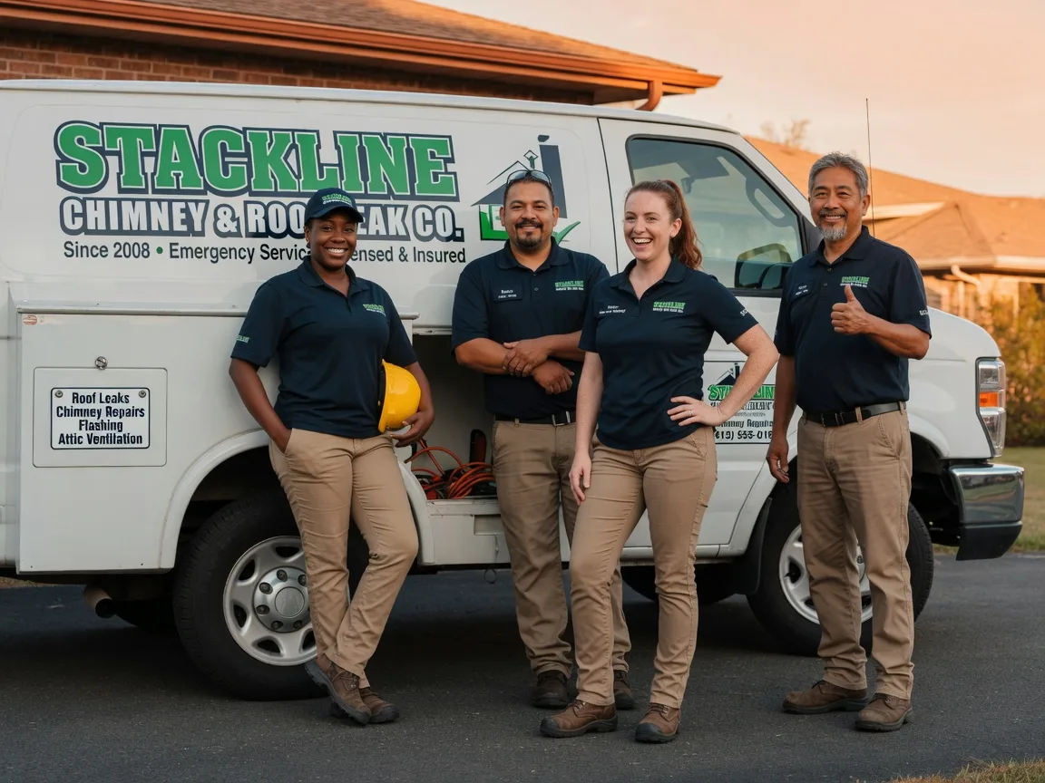 Chimney flashing repair company in Vernon Hill, VA